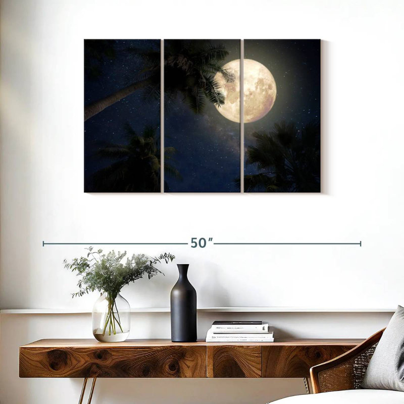 Oberle Tropical Moonlight, 24" H x 38" W