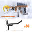 Pegboard Hooks Accessories - 30pcs 2inch Metal Peg Board Tool Hangers