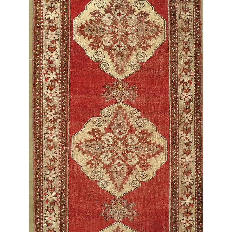 Vintage One-of-a-Kind 3'7" x 10'8" Area Rug
