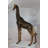 Pair of Giraffes Bronze Statues -  Size: 32"L x 12"W x 55"H. 