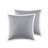 Sophisticated 8 Piece Embroidered Comforter Set In White And Grey, Hypoallergenic And Easy To Coordinate With Any Bedroom Decor-119313413-119313411