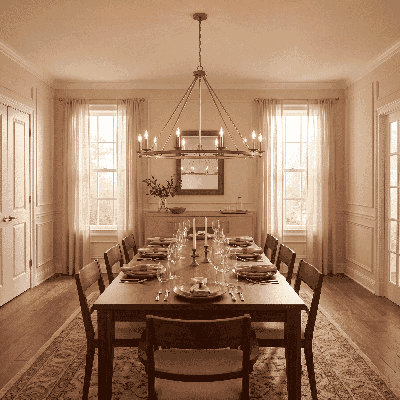 Poynor 10-Light Chandelier
