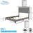 Boyd Sleep Milan Linen Fabric Upholstered Platform Bed Frame w/Adjustable Height Headboard, Strong Wood Slat Support, Box Spring/Foundation Required, Easy Effortless Assembly-923522652-923522651