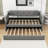 Brisais Twin Daybed with Trundle-1600300436