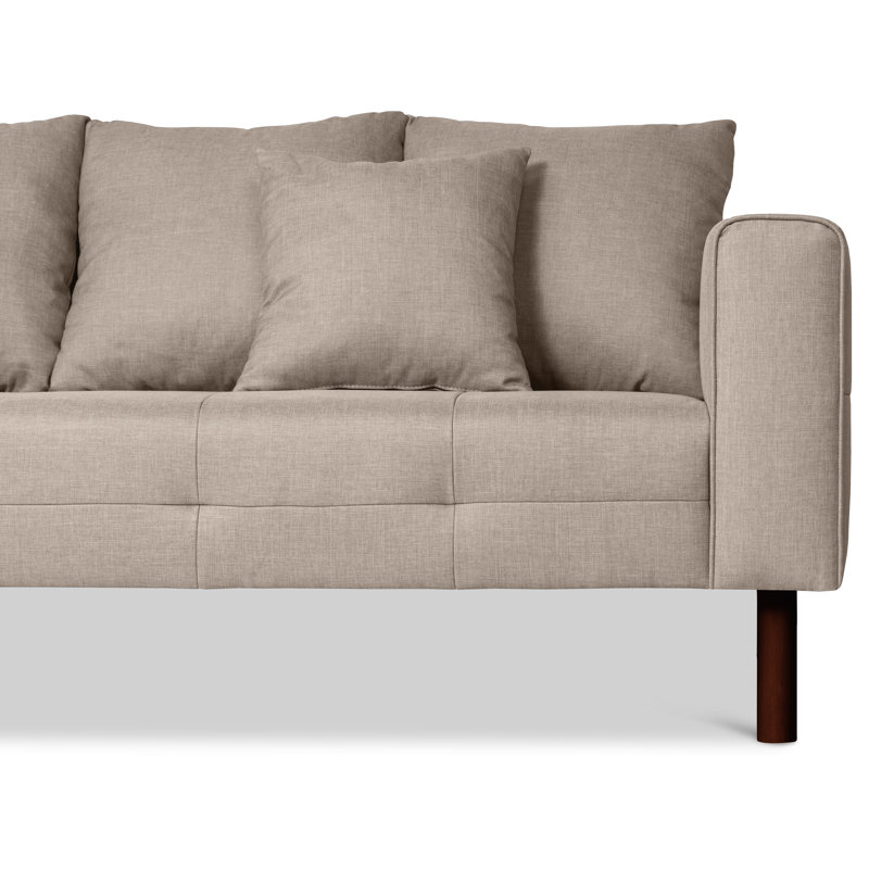 Massimo Sofa, Beige, Wenge
