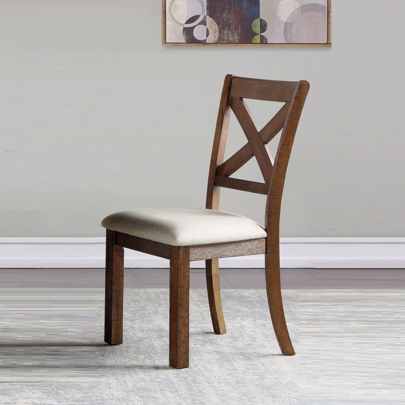Ensemble de chaises d'appoint de salle à manger 2 pièces Beige