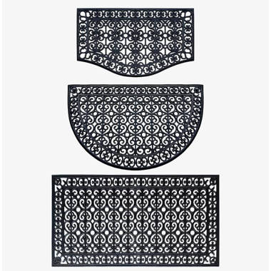 Bloomsbury Market Prestia Entrance Door Mats, 30 x 60, Durable Large  Outdoor Rug, Non-Slip Welcome Doormat