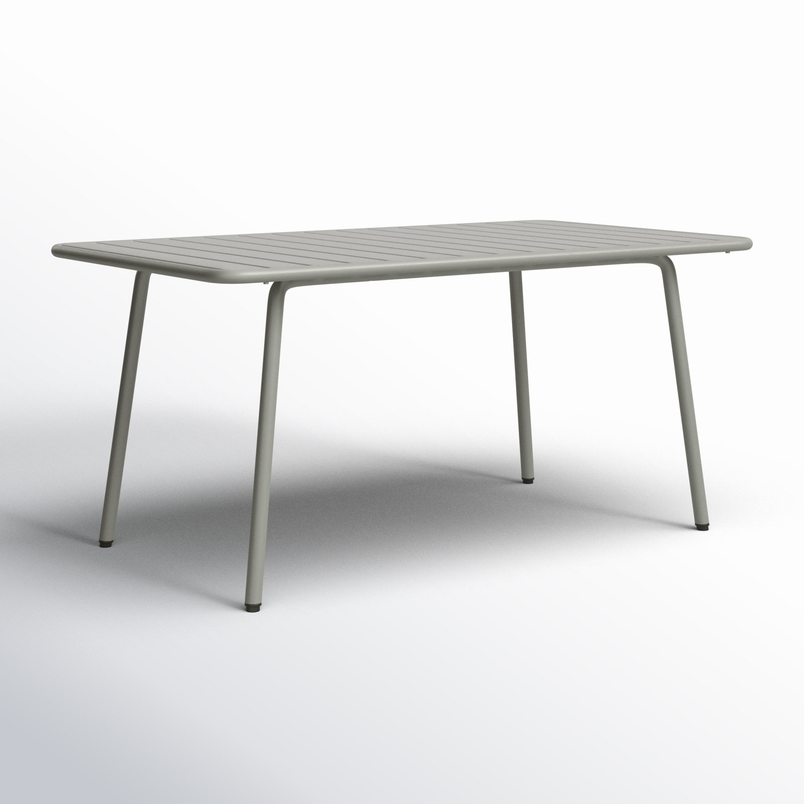 Winnipeg 36" Patio Dining Table, Gray