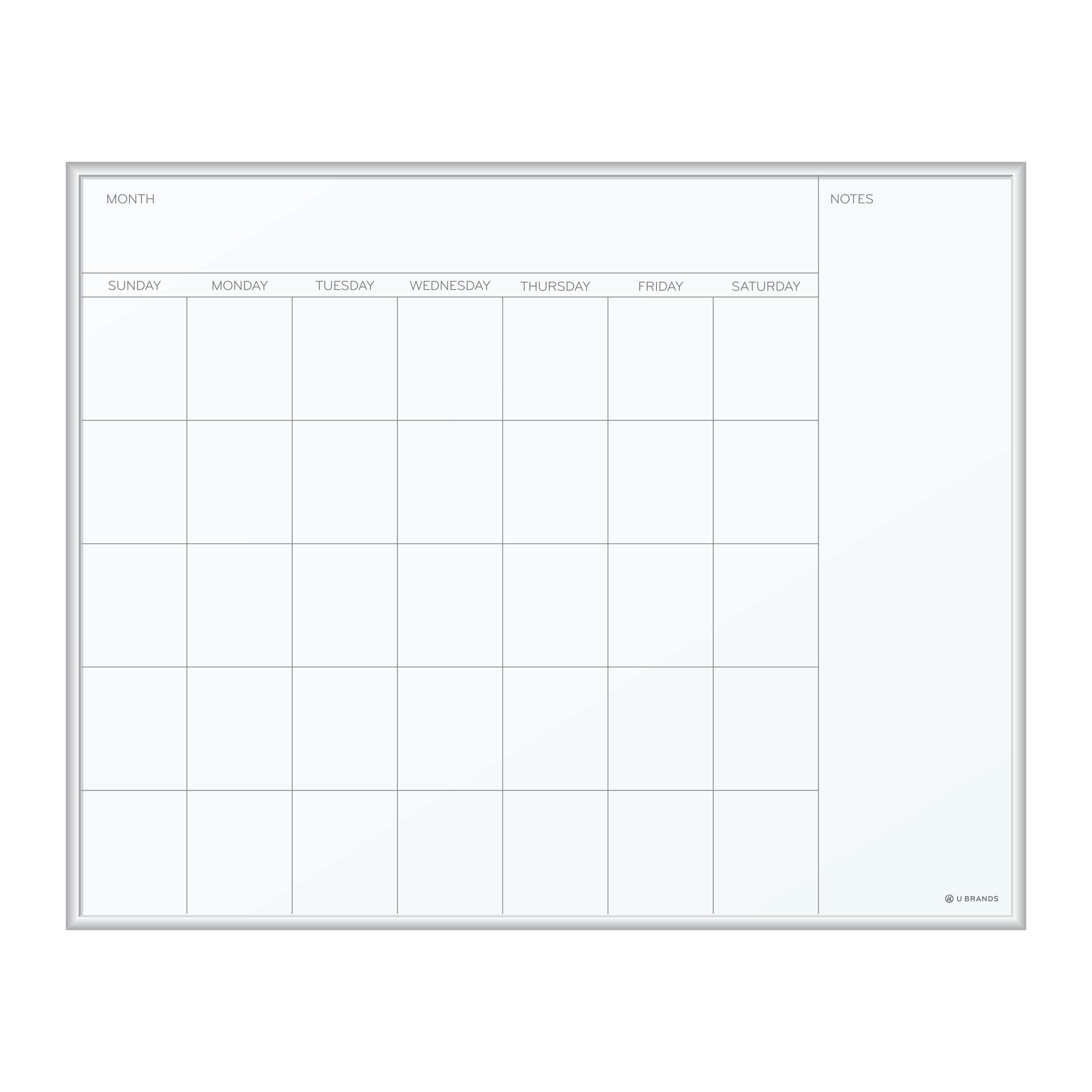 U Brands Non Magnetic Double Sided Dry Erase Lap Boards 12 X 9 10