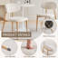 Linen Blend Upholstered Upholstered Back Side Chair in Beige-129515929-129515926