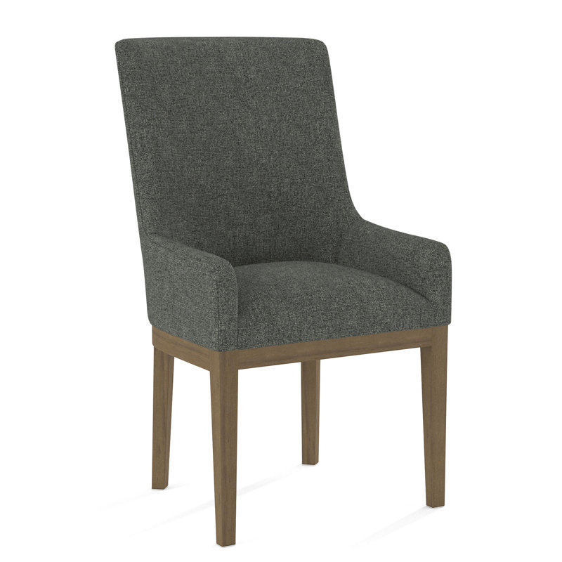 Upholstered Arm Chair, 61704-62, Weathered Gray