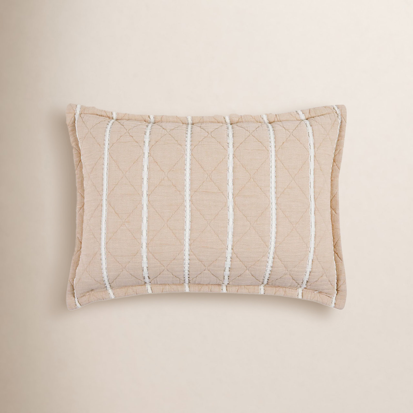 Pacifica Cotton Shams, King, Terracotta