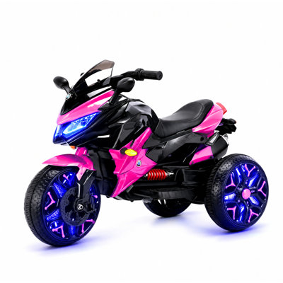 Motocyclette à 3 roues pour enfants avec siège en polyuréthane avec roues en polyéthylène pour enfants Alex