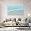«Blue Water», art mural côtier abstrait et minimaliste-1171523700