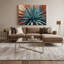 «Southwestern Plants Century Plant 154», art mural sur toile grise-971551488