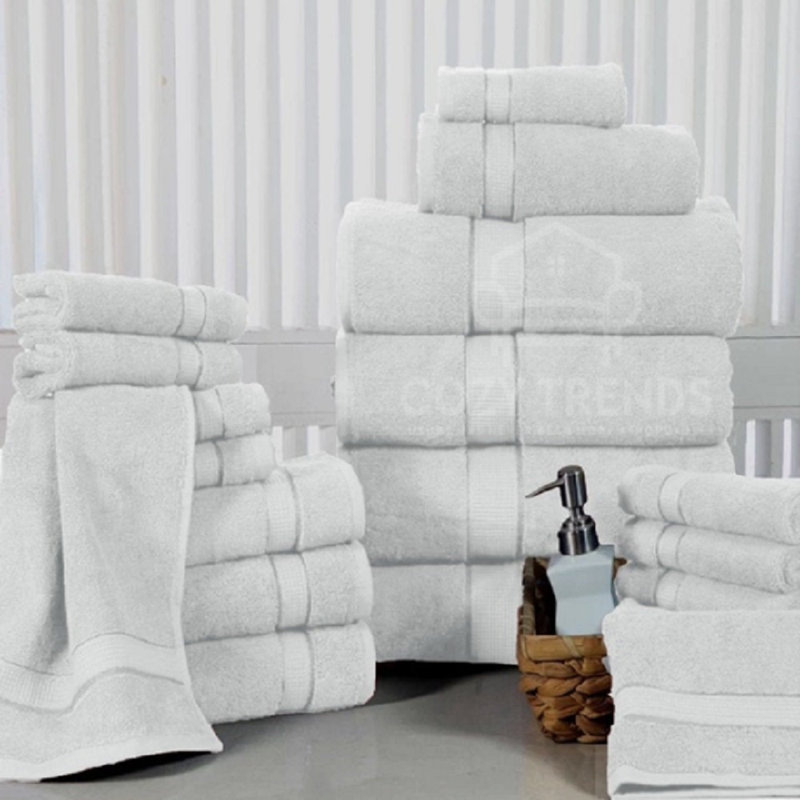 Cotton Plush Mulit-Size Set, White