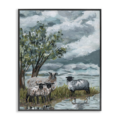 Reproduction d'art giclée encadrée traditionnelle par Melissa Wang