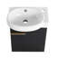 Meuble-lavabo de salle de bain avec lavabo et support de rangement-927664185