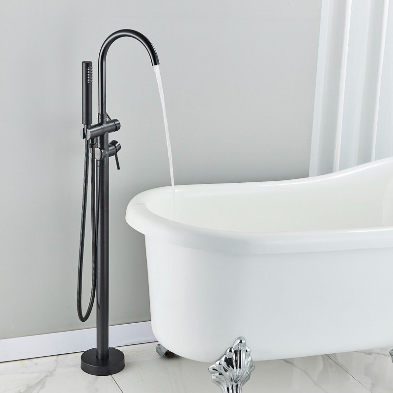 Balta 2 Handle Bathroom Bath Shower Mixer with Diverter and Handshower Included