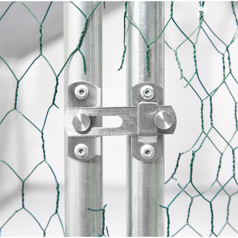 Poulailler extérieur en métal grand espace 10 * 6 pi 3 unités pour utilisation en extérieur