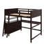 Lit mezzanine double avec tiroirs Jereck Kids-779013495
