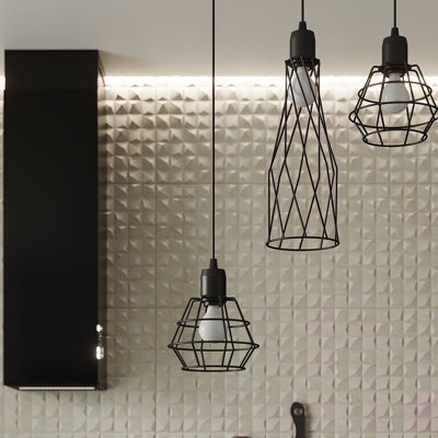 1 - Light Stainless Steel Pendant
