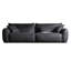 Coussin modulaire 100% polyester 98,43 po noir-129742492-129742497