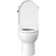 1.28 GPF (Water Efficient) Elongated Two-Piece Toilet (Seat Not Included)