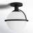 Rosier Glass Flush Mount-1141206681