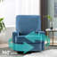 Fauteuil inclinable pivotant rembourré avec fonction berçante Nassi-472154427
