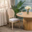 Ensemble de 2 chaises en bois avec sièges en tissu RICHELIEU-855267589