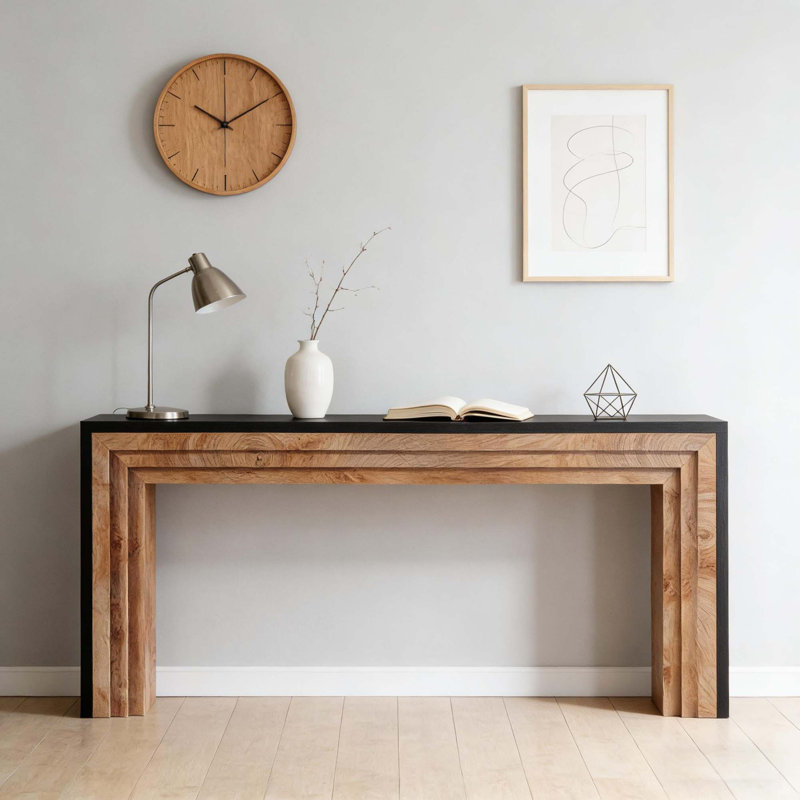 Modern Space-Saving Multipurpose Hallway Console Table