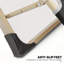 Chaise longue noire