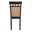 Chaise d'appoint rembourrée Aamina