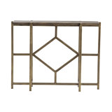 Knopf 42'' Solid Wood Top Console Table