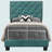 Charming Twin Bed In Refreshing Hue