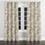 Panneaux de rideaux French Country - Rideau à œillets beige neutre - 1 panneau-98009094-98009092