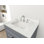 Plateau de meuble-lavabo simple 31 po avec lavabo en quartz 31 po