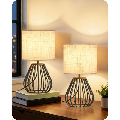  Boho 12.6" Small Table Lamp 