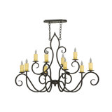 Elivra 10 - Light Chandelier