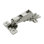 Concealed Hinges Full overlay Frameless Self-Close - Polished Nickel - Cabinet Door Hinges