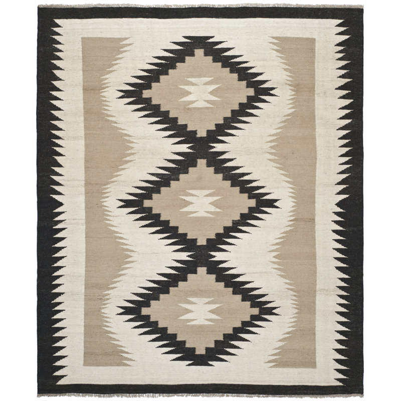 Ralph Lauren Three Waters Wool Geometric Rug, Rectangle 8' x 10'