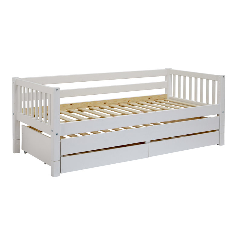 Booth Solid Wood Daybed with Trundle