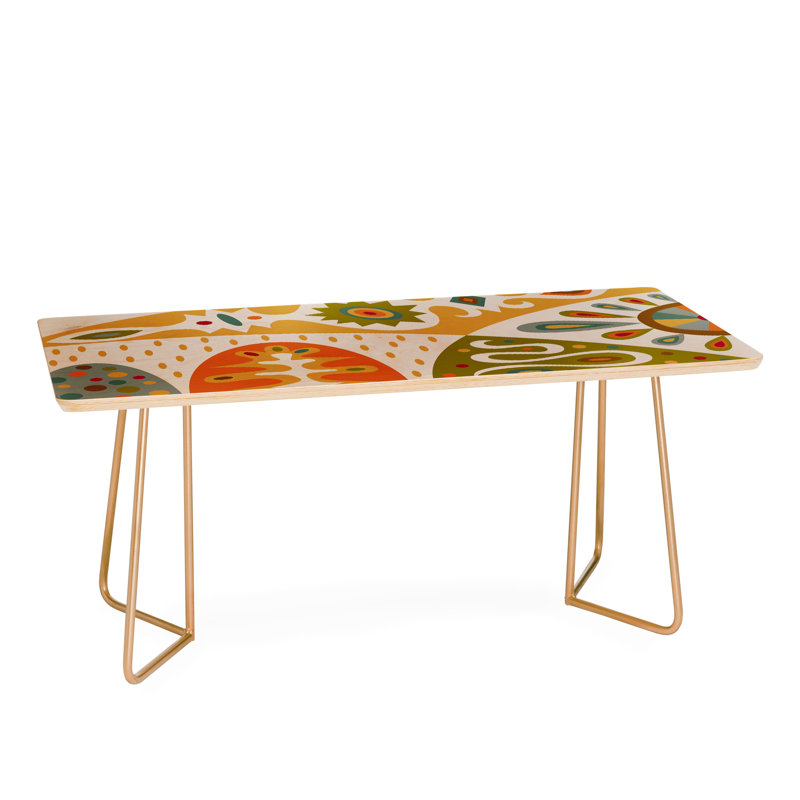 Table basse traîneau