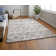 Tapis bohémien et éclectique en polyester Caide