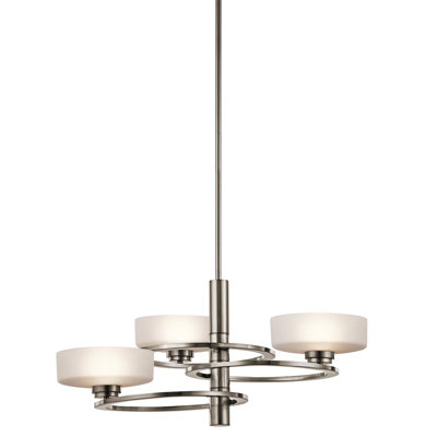 Whitehead 3 - Light Shaded Chandelier