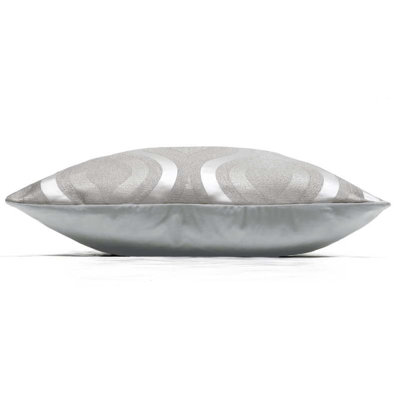 Scotti Geometric Square Cushion, Alabaster