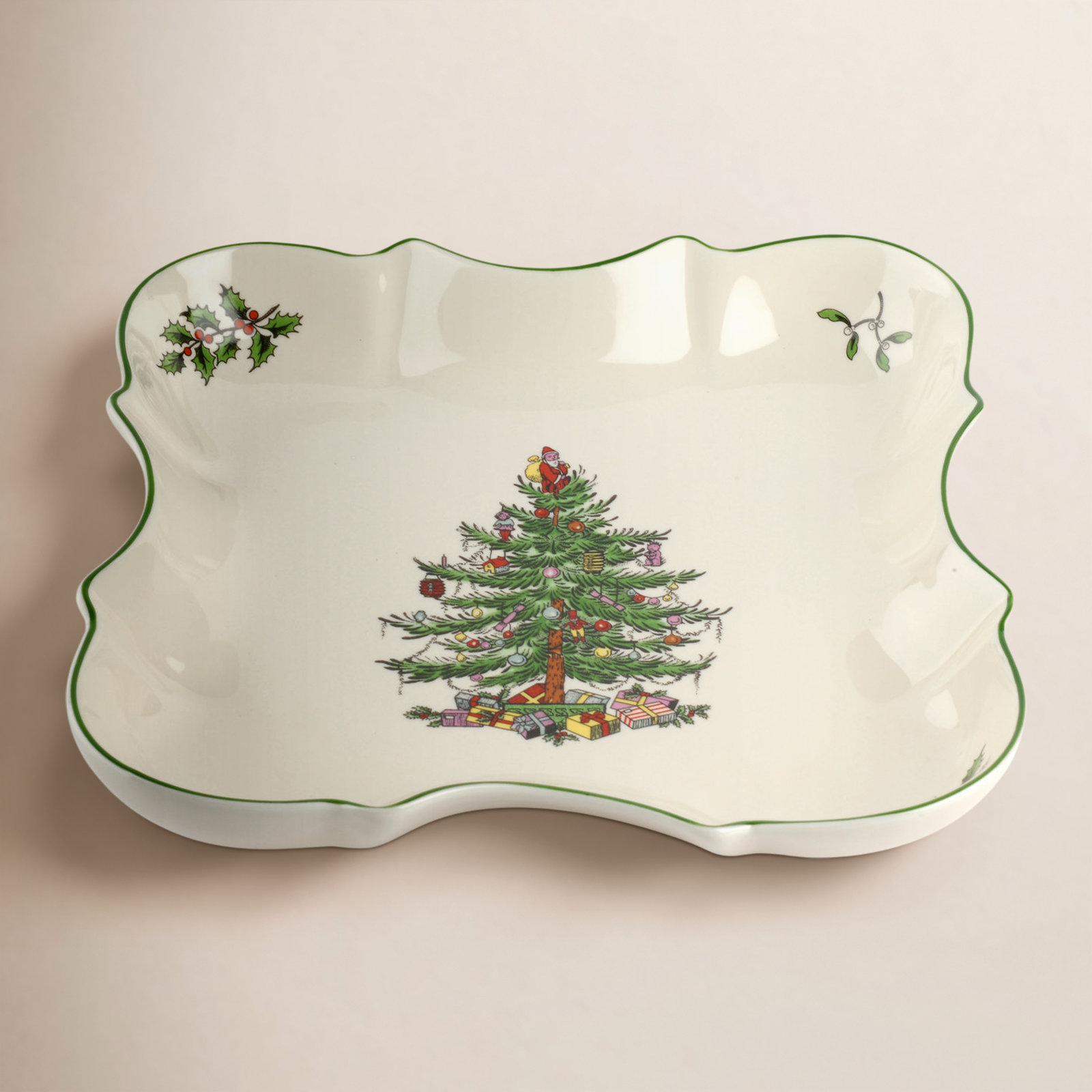 Spode Christmas Tree Porcelain Platter