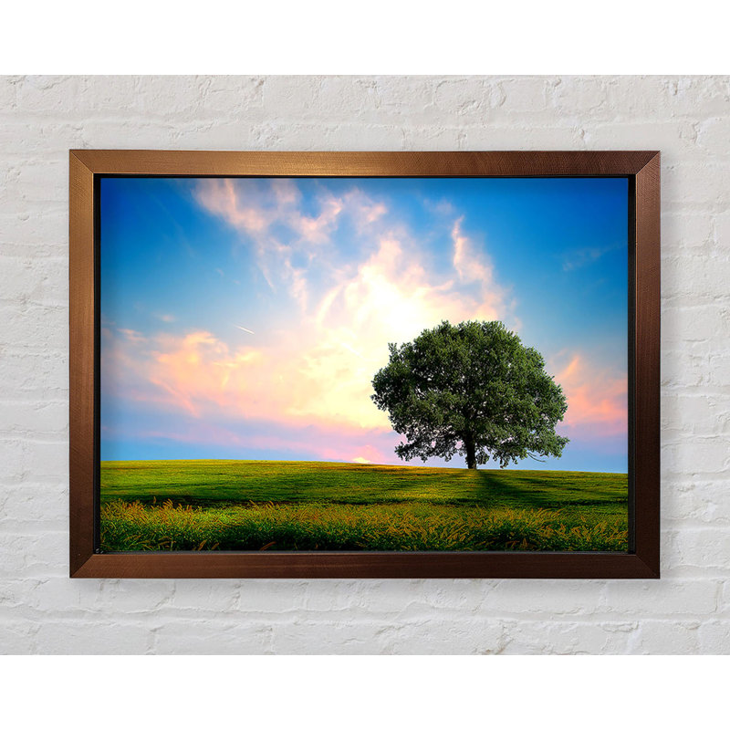 Single Picture Frame Print, Bronze Framed Paper, 42cm H x 59.7cm W x 3.4cm D