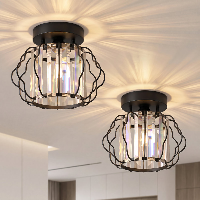 2 - Light Pendant, Matte Black